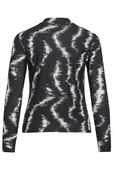 Vila vileoa l/s high neck top - noos